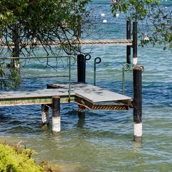Au bord du lac Léman